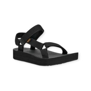 Teva Black Midform Universal Sandals Women's 10